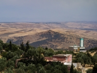 Les paysages désertique de la région de Fes