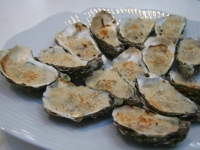 FR : Huitres en gratin EN : Oyster au gratin