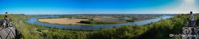 Vue panoramique depuis Boudou